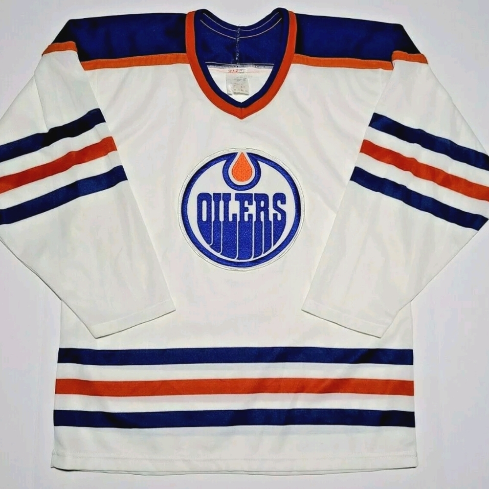 Vintage CCM Edmonton Oilers Jersey Maska NHL